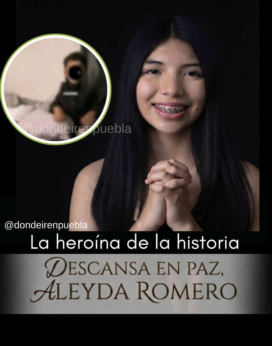 Capyuc's tweet photo. #Aleyda no era la empleada doméstica ni la nana, ni la niñera de los niños.
Era Aleyda Romero.📷📷
​Mientras en muchos lugares solo nombran a la familia, a ella la reducen a una etiqueta laboral.
​Aleyda era originaria de San Martín Cuautlalpan, Chalco. Su familia la llamaba cariñosamente “Alexis” y la recuerda como una joven trabajadora y responsable, la hermana de en medio de tres mujeres.
#Llevaba apenas una semana y media colaborando en ese departamento, ajena por completo al conflicto que investigan las autoridades.
​Hoy ya sabemos quién es esa heroína de 21 años. Ya tiene nombre y apellido. Cuando comenzó el ataque, le dijo al pequeño de 6 años y único sobreviviente ( hijo de la pareja):
"Espérame aquí, escóndete, no salgas sin importar lo que escuches". 📷
El niño obedeció y se salvó.
Ella salió con valentía para intentar ayudar a Ana Paula y a la pequeña Sofía, pero no pudo regresar.
​Este jueves, su cuerpo regresó a su natal Chalco. Su mamá, Conchita Victorio, su papá, Álvaro, y sus hermanos la despidieron entre flores, incienso, copal, música de tambora y la tradición de vestirla como la Virgen María.
Toda su comunidad la llora.📷
​¿Por qué su oficio sí merece estar en el titular, pero su nombre no?
#Aleyda dio su vida para proteger a los pequeños. No fue un personaje accesorio.
Fue una de las víctimas y una verdadera heroína de este multihomicidio en Atizapán de Zaragoza, donde perdieron la vida Jonathan Meléndez, Ana Paula, la pequeña Sofía y ella.
​Justicia para Aleyda. Justicia para Alexis. 📷📷
Por DÓNDE IR en PUEBLA
​#JusticiaParaAleyda #AleydaRomeroVictorio #Atizapan #NoticiasMexico #NiUnaMas #Heroina #Justicia