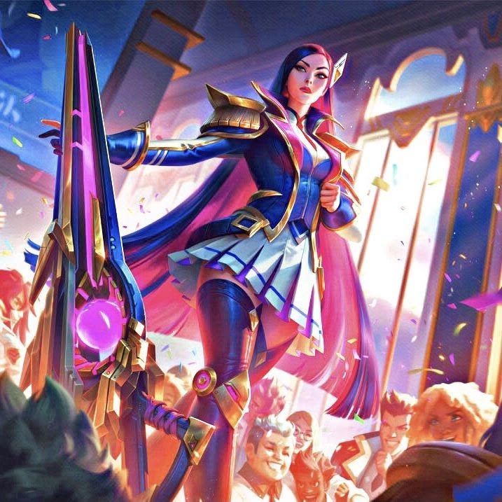 Caitlyngostosaa's tweet photo. Triste pensar que a Caitlyn está há anos no LoL e só tem uma skin lendária💔 https://t.co/3AcjtxAvM8