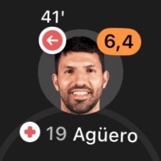 Rafaelacaesta's tweet photo. El Kun Agüero el día que se infarto// Mbappe completamente sano https://t.co/U9cjdT1kv3