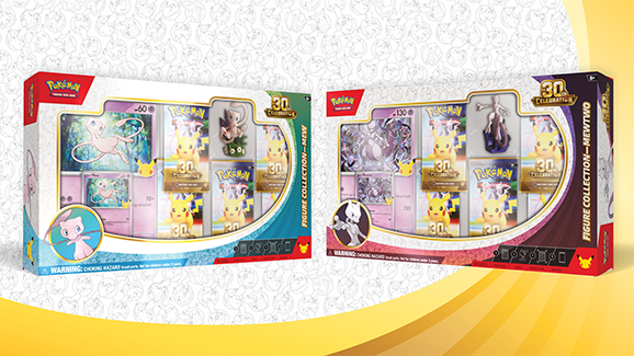 PokemonRestockr's tweet photo. 🚨NEW POKÉMON CENTER 30TH CELEBRATION EARLY LINKS🚨

Two upcoming 30th Celebration products have now appeared on Pokémon Center Today:

✨ Mew & Mewtwo Figure Collection
🔗 https://t.co/FJfSGTJoNI
🌙 Espeon ex & Umbreon ex Battle Decks
🔗 https://t.co/Mh1jNbTe8H

⚠️ These appear to be EARLY product pages. They may currently show “Page Not Found” and are NOT confirmed live for preorder yet
⏰ No drop time has been announced

🔖 Bookmark the links + turn on notifications  we’ll post the second anything changes 🔔

#PokemonTCG #Pokemon30th
