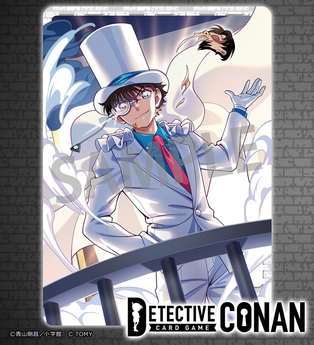 nagisa_mmm's tweet photo. 【お仕事】
2026年　名探偵コナンTCG （株式会社タカラトミー）https://t.co/okJRBXbQ8g

CT-P09 Case-Booster 09 疾風の煌めき　収録
「SR　怪盗キッド」
イラストを担当させていただきました！
よろしくおねがいします。
#コナンカード https://t.co/WOzV9ymj2t