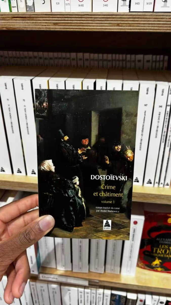 BlackouFr's tweet photo. Être chrétien / avoir des connaissances sur le christianisme permet de mieux comprendre certains livres de Dostoïevski.

Il y a des références dans « Le rêve d'un homme ridicule », « Crime et châtiment », « L’idiot » ou « Les Frères Karamazov ».

Dostoïevski était orthodoxe. https://t.co/pn1iX0WonH