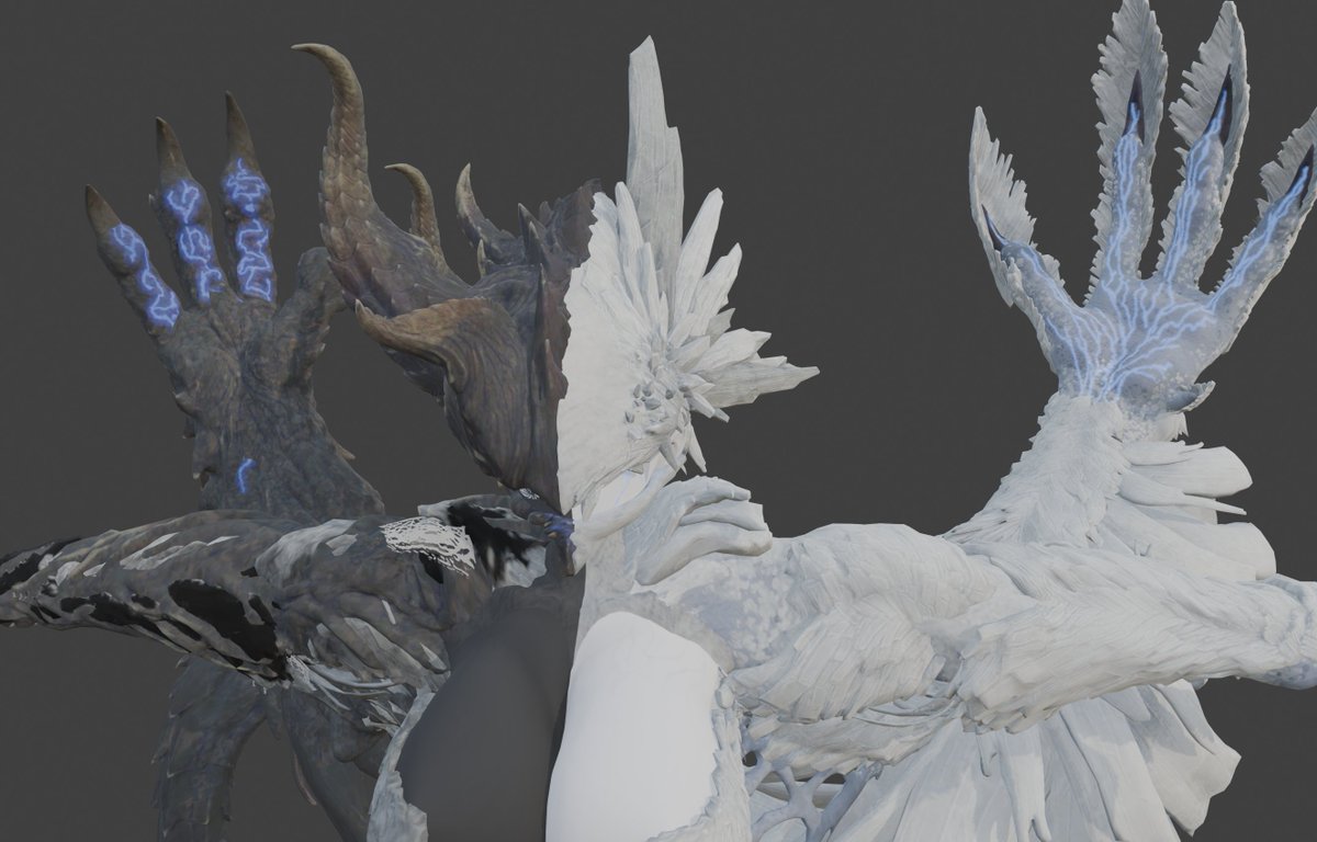 MasterGuesteu's tweet photo. Hey sorry for the lack of posting , tomorow I should be able to take pictures of my next finished project tho !

But while waiting here : have a peak of my new project in the work ! :)

#Vrchat #Monstergirl https://t.co/BrqnFdB31U