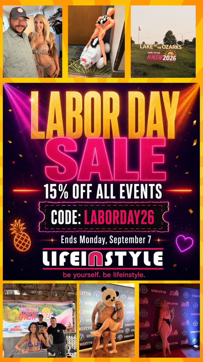 lifeinstylestl's tweet photo. what a summer, St. Louis 💜
thank you for spending it with us
fall season starts now. every event 15% off until Monday. code's on the image 🍍
#StLouis #LaborDayWeekend #Lifeinstyle https://t.co/XL3oVjrGam