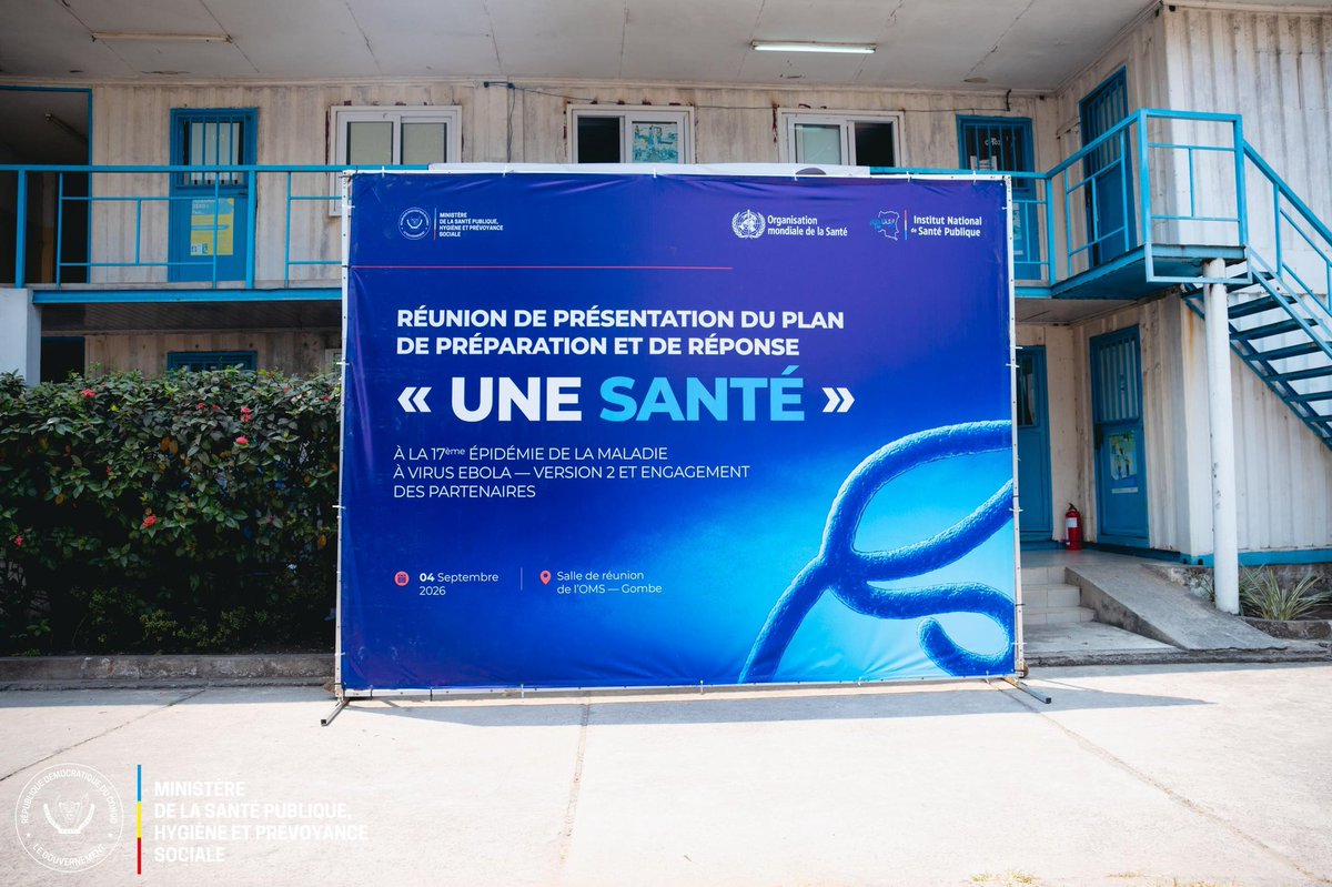 rogerkamba's tweet photo. Face à la situation épidémiologique actuelle, le Gouvernement de la République reste pleinement mobilisé pour protéger chaque Congolaise et chaque Congolais. Avec l’appui de nos partenaires, nous renforçons la réponse afin de sauver des vies et interrompre la transmission.

Le Plan multisectoriel révisé de 180 jours constitue notre feuille de route. Il renforce la surveillance, la prise en charge, le suivi des contacts et place les communautés au cœur de la réponse.

Face à cette urgence, nous devons agir vite, ensemble et avec détermination. Chaque jour compte, chaque vie compte.