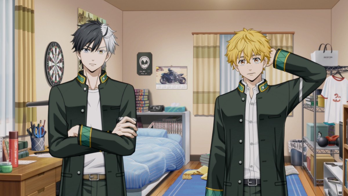 miyaoshis's tweet photo. takemichi brought sakunirei to his place to hang out with toman and play games. sakura even accompanied takemichi to buy snacks and realized 🎍 did that so they can all be comfortable with each other especially 🌸. now they're all going to karaoke 😭 https://t.co/ug0NYvSLZ7