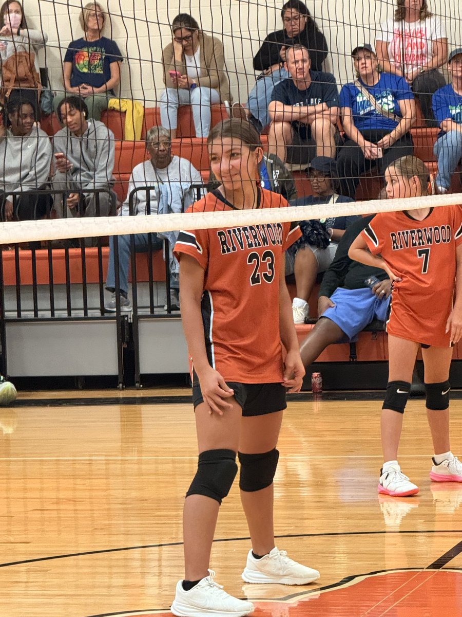 AriyaCleveland's tweet photo. Made the 7th grade A Team! First volleyball game of the season! 🏐🔥

Came up just short, 2–1, but had so much fun competing. 

New sport. New teammates. New memories. 💙

Excited to keep learning and enjoying every moment along the way!

#Volleyball #StudentAthlete #GameDay https://t.co/BLLptYaqCi