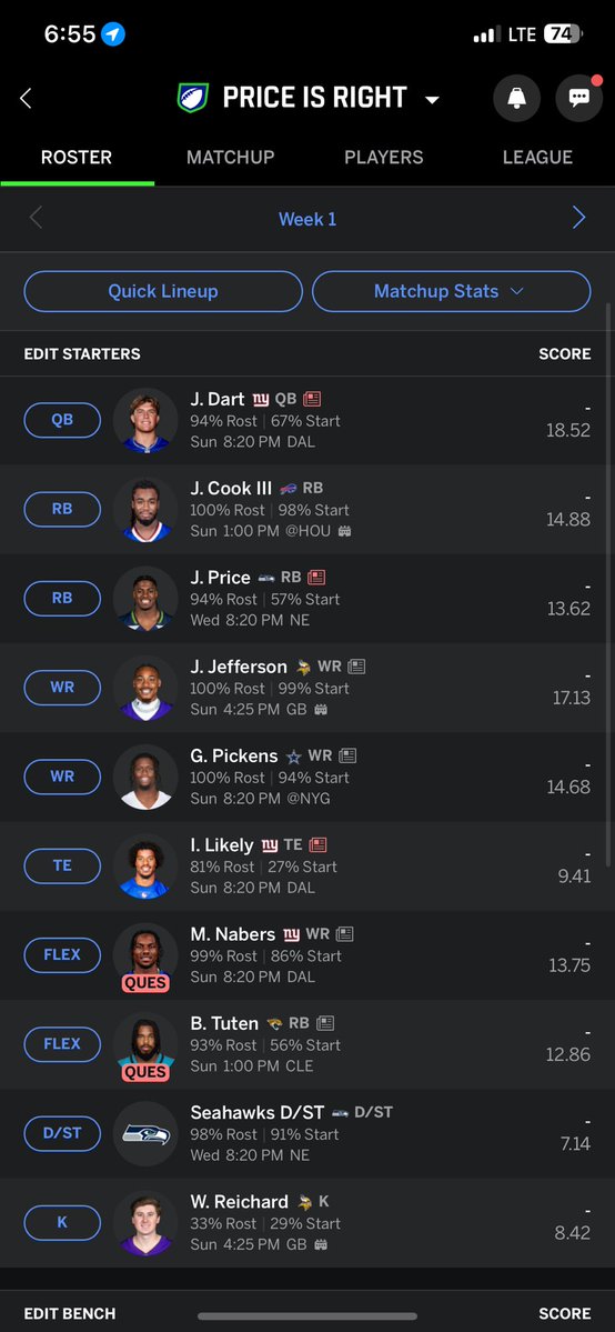 ThomasDuffy13's tweet photo. 10 man full ppr https://t.co/VkYGNRaP8E