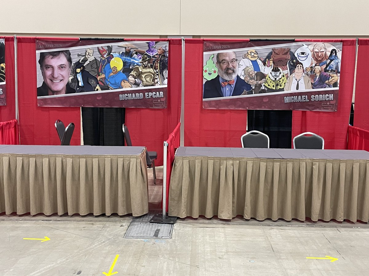 spikespencer's tweet photo. So this is going to be the loud area of the con, I see. #sanjapan https://t.co/X9kDILscUs