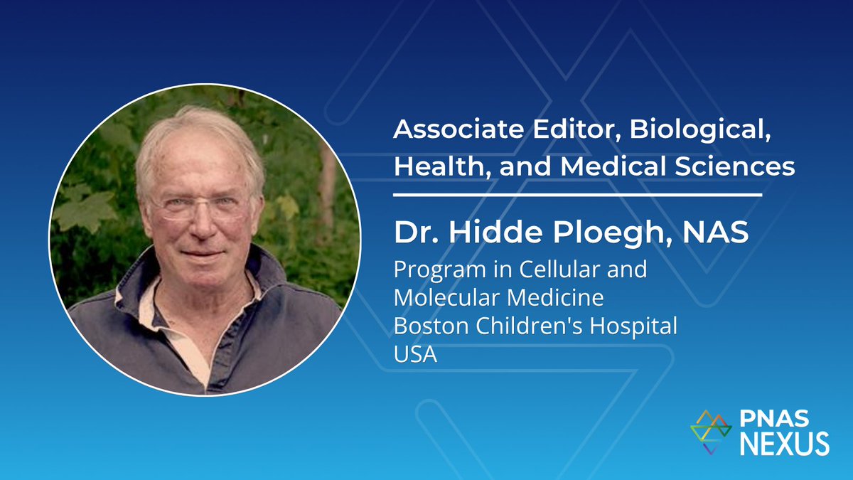 PNASNews's tweet photo. Meet Dr. Hidde Ploegh of Boston Children’s Hospital, a @PNASNexus Associate Editor and distinguished NAS member who brings expertise in cellular and molecular medicine to the journal’s editorial board.

Explore the full Editorial Board: https://t.co/HEZTAQKxRG https://t.co/EDisCGBBzd