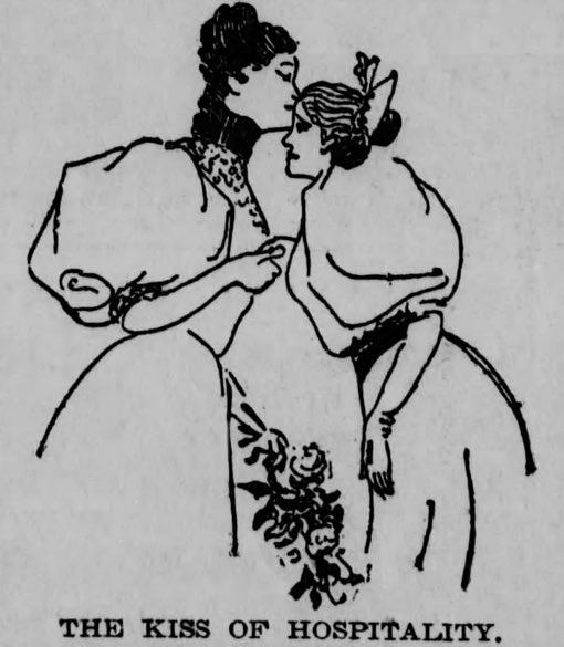 alliharvard's tweet photo. Science of Kissing, Boston Post, April 28, 1895 https://t.co/KNtxqAIYka