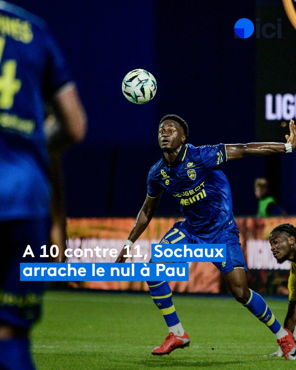 icisport_'s tweet photo. ⚽🟡🔵 Un match nul presque miraculeux pour le @FCSM_officiel à @PauFootballClub (1-1)
💬 "une gentille équipe en 1ere mais belle réaction à 10 contre 11"
💬 "des regrets même de ne pas avoir gagné sur la fin"
➡️ https://t.co/4Aoee6yzGx
#FCPAUFCSM
@Ligue2BKT https://t.co/dYS4AJB737