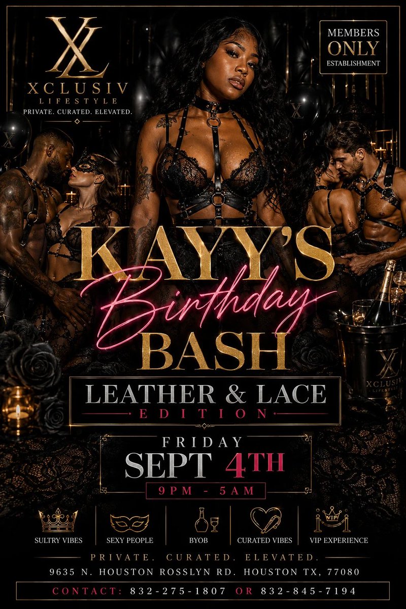 XCLUSIVLS's tweet photo. 2 SEXY EVENTS TONIGHT😈 ONLY AT XCLUSIV🍍 

FIRST FRIDAY - NEWBIE NIGHT - NEW MEMBERS HALF PRICE BEFORE MIDNIGHT🔥🍍 https://t.co/FsRkvSqrOD