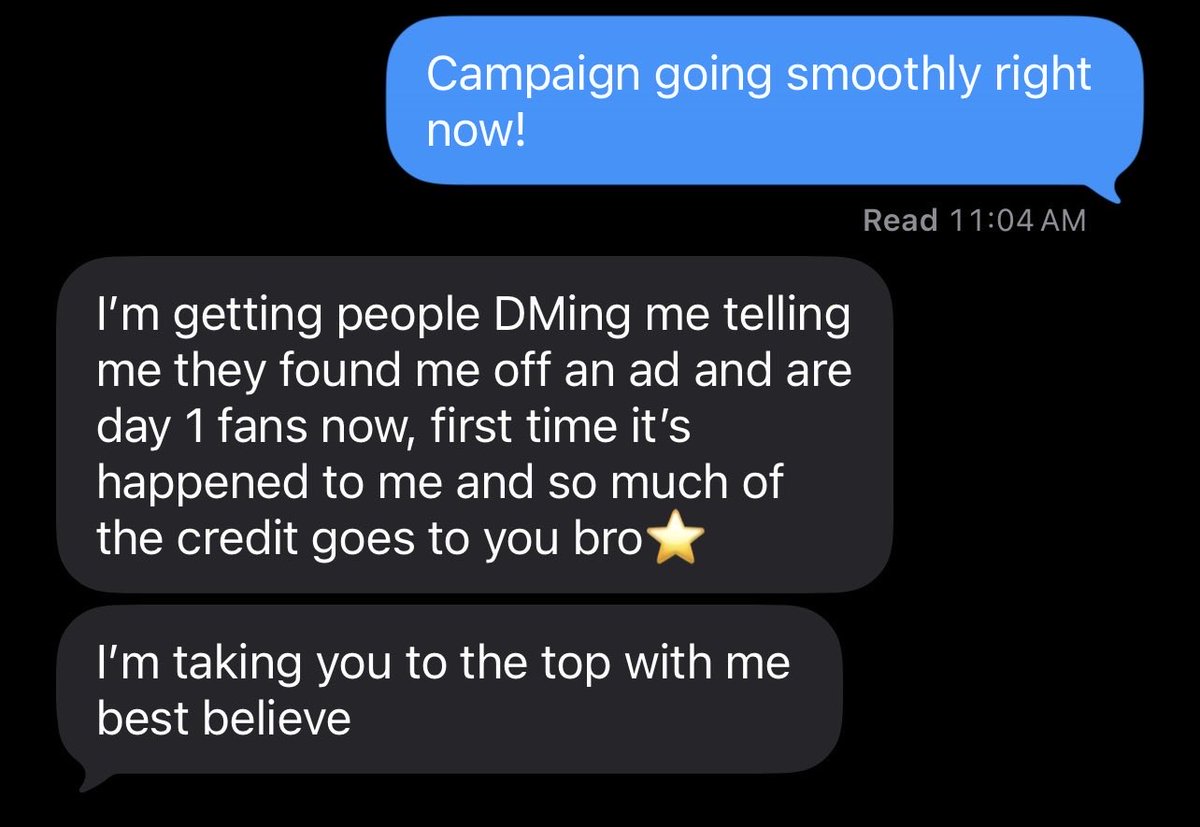 newmotionmaker's tweet photo. Musicians - sick of spending on promo that goes nowhere?

I will take over and manage your marketing completely free of charge. The industry is rigged to keep all the profits at the top while independent artists grind at the bottom. If I help you reach the top, we both win.

I’ve done this before for Lil Mabu, and he’s now a long term client. That’s my goal, work now, earn big later. 

Your entire budget goes right into ad campaigns, backed by weekly reports so you can see I don’t keep a cent.

Shoot me a message if you’re up for this. Serious artists only.