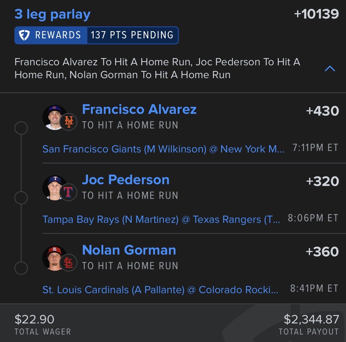 Lambo3195's tweet photo. Let’s hit two 3 legs tonight 

@Playbook 

Use code: LABOR for 50% off! 

https://t.co/m0WBtaY16F https://t.co/bCd329Qkqn