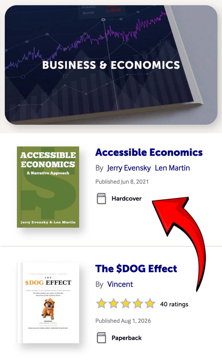 cryptolution101's tweet photo. 🚨 "THE solana:dog1viwbb2vWDpER5FrJ4YFG6gq6XuyFohUe9TXN65u EFFECT" is on a mission:

Become #1 BEST SELLER in Business & Economics 🏆

But we can’t do it without YOU.

Every copy counts. Every reader helps.

📖 Join the movement. Order your copy today. 🐕👇

https://t.co/FfF1F2al5d