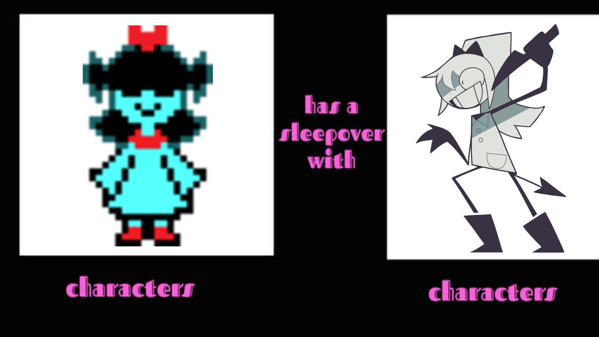 kimorahsmith679's tweet photo. What if Aqua has a sleepover with Riley
#deltarune #aqua #deltaruneaqua #aquadeltarune #fundamentalpapereducation #fpe #fpeverse #riley #fperiley #rileyfpe #meme #memes #crossover #crossovers #crossoverau #xover #fyp #fypシ゚ #fypage #sleepover https://t.co/5d5t1CeOXv