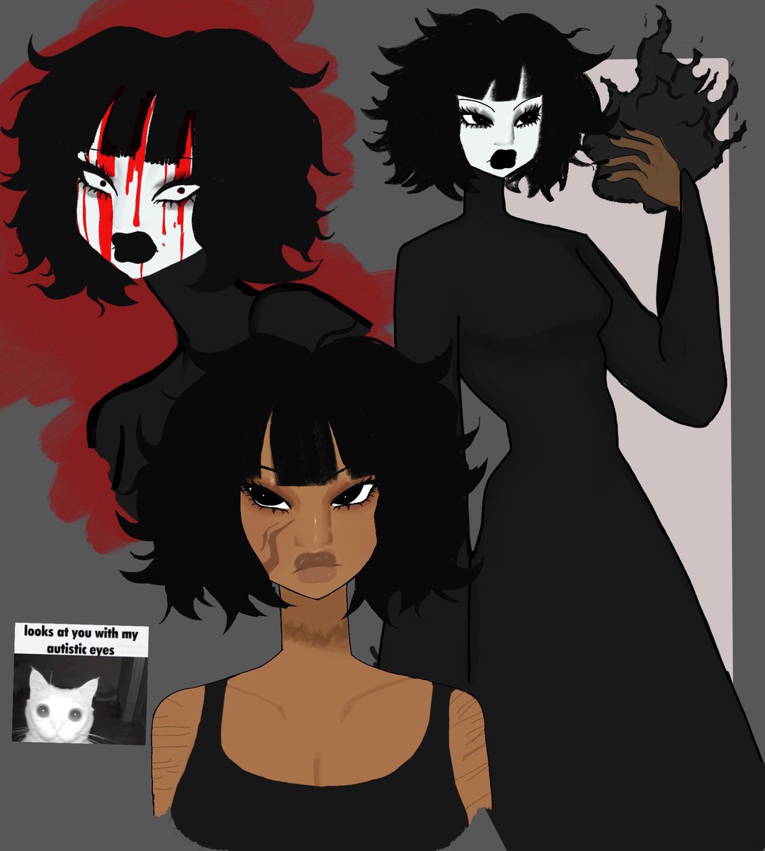 thievingpaw's tweet photo. EMERGENCY C0MMS !! 

my family’s ac unit has been out for more than a month now and we can’t afford to get it fixed 

sketches are 25usd, colored sketches are 35usd , full renders are 75usd, and full images + background are 100usd

+25 for extra characters !! https://t.co/j5miOdwtw9