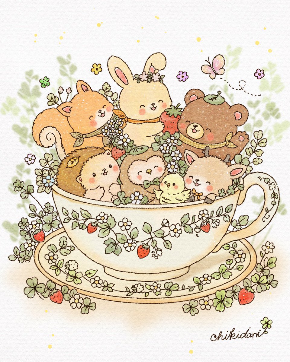chikidari's tweet photo. マダマダカクゾ☘️

#イラスト https://t.co/D0whcayFEj