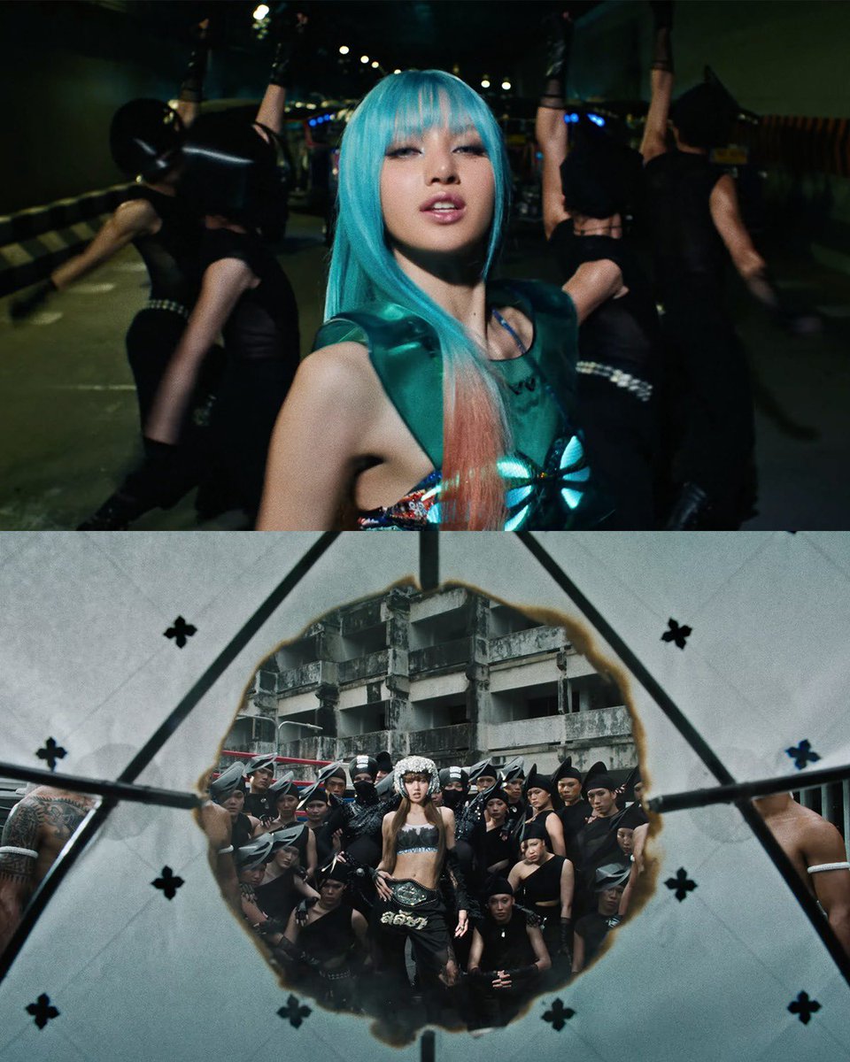 kchartsmaster's tweet photo. LISA’s different looks throughout the “SaWaDiKa” music video. https://t.co/GGkPlseOz6
