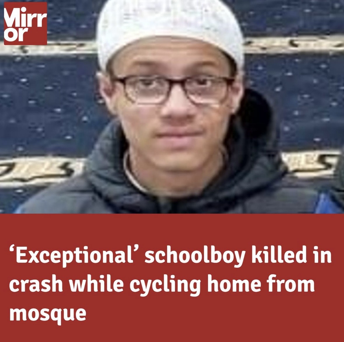 TheRealJamieKay's tweet photo. Imagine reading that a child has died and your instinct is to hit the laughing reaction because the headline contains the word “mosque”.

Absolutely disgusting! https://t.co/WC83i9iFFz