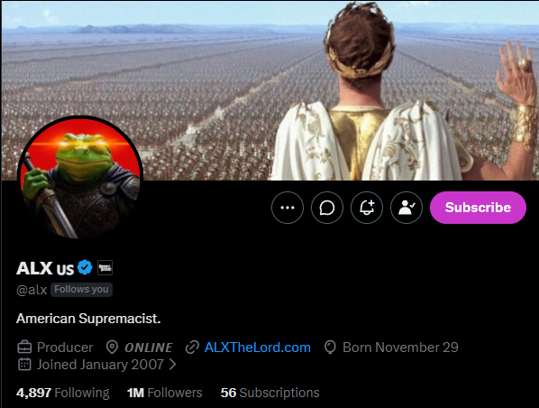 Kekius_Odysseus's tweet photo. . @alx I like your pfp 🐸 https://t.co/cFDGHgqRpa
