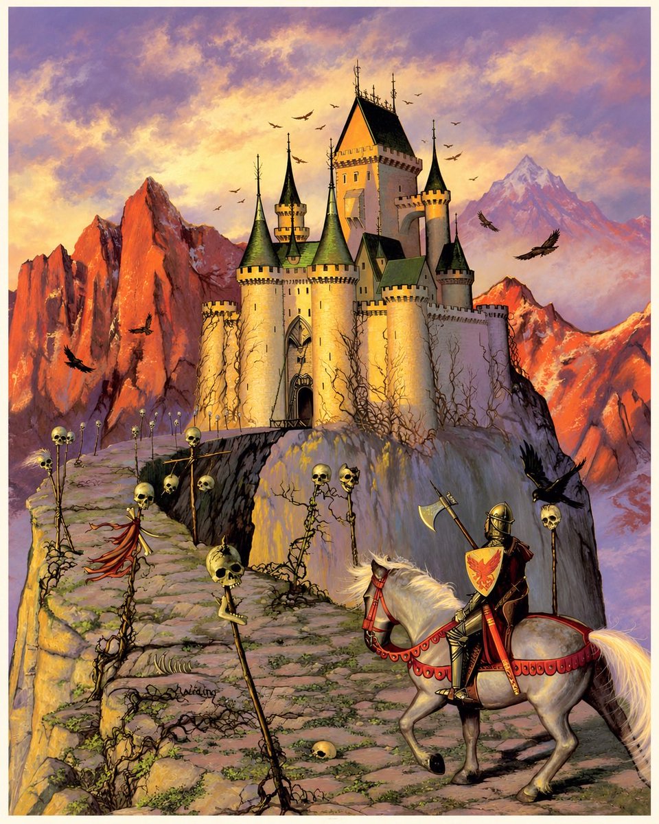 YoDanno's tweet photo. AD&D PALADINS: WHAT DO YOU DO?

An innocent child is possessed by a demon. At midnight, the demon will fully manifest and thousands will die.

The king orders you to kill the child.

Your god commands, “The innocent may not be slain.”

There is no known cure. You are the only one who can kill the child.

Do you obey the king, obey your god… or find another way?

🖼️ Ken Widing cover, Dragon 145, May 1989
