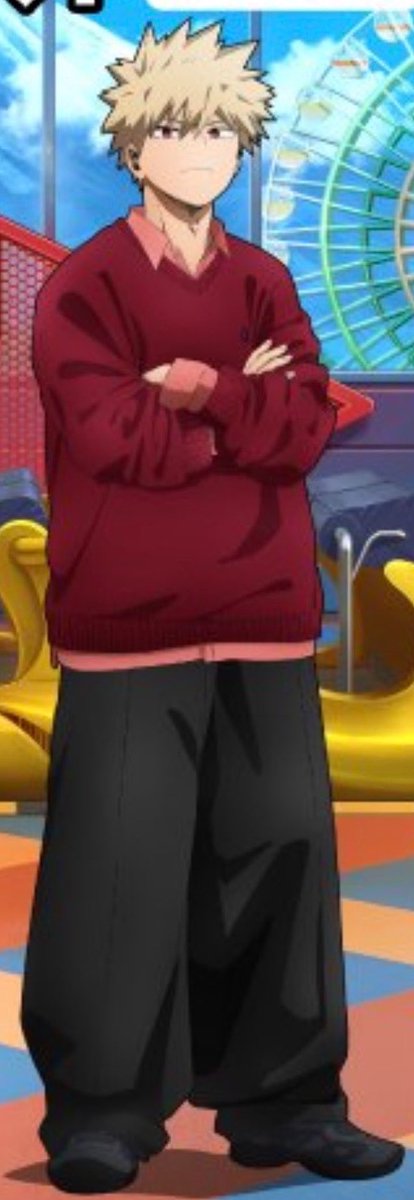 IsBakuInThis's tweet photo. It’s so baggy 😭😭😭 https://t.co/MwKeLqElyz
