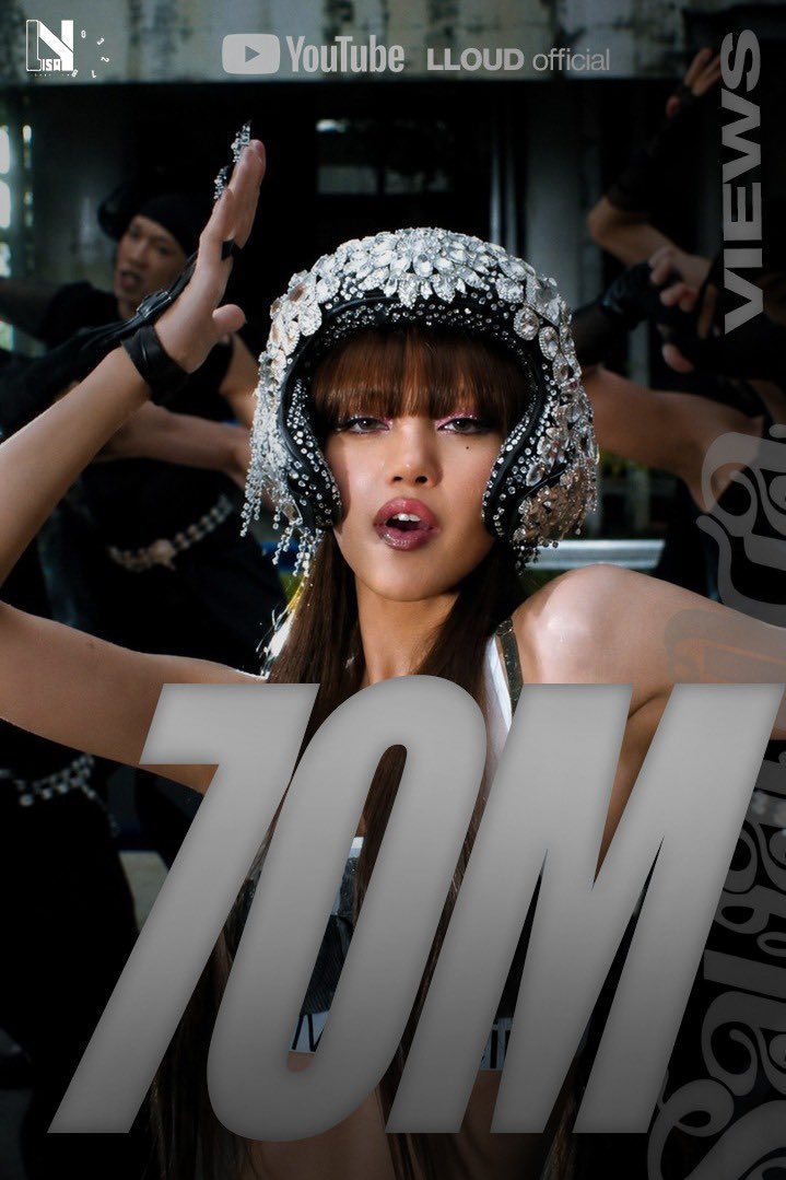 LISANATIONS_'s tweet photo. #LISA “SaWaDiKa” Official Music Video has crossed 70 million views on YouTube in under 24 hours, making her the first and only artist to achieve this milestone in 2026. 🔥

#LISA_SaWaDiKa @wearelloud https://t.co/qU3dV5i5v5