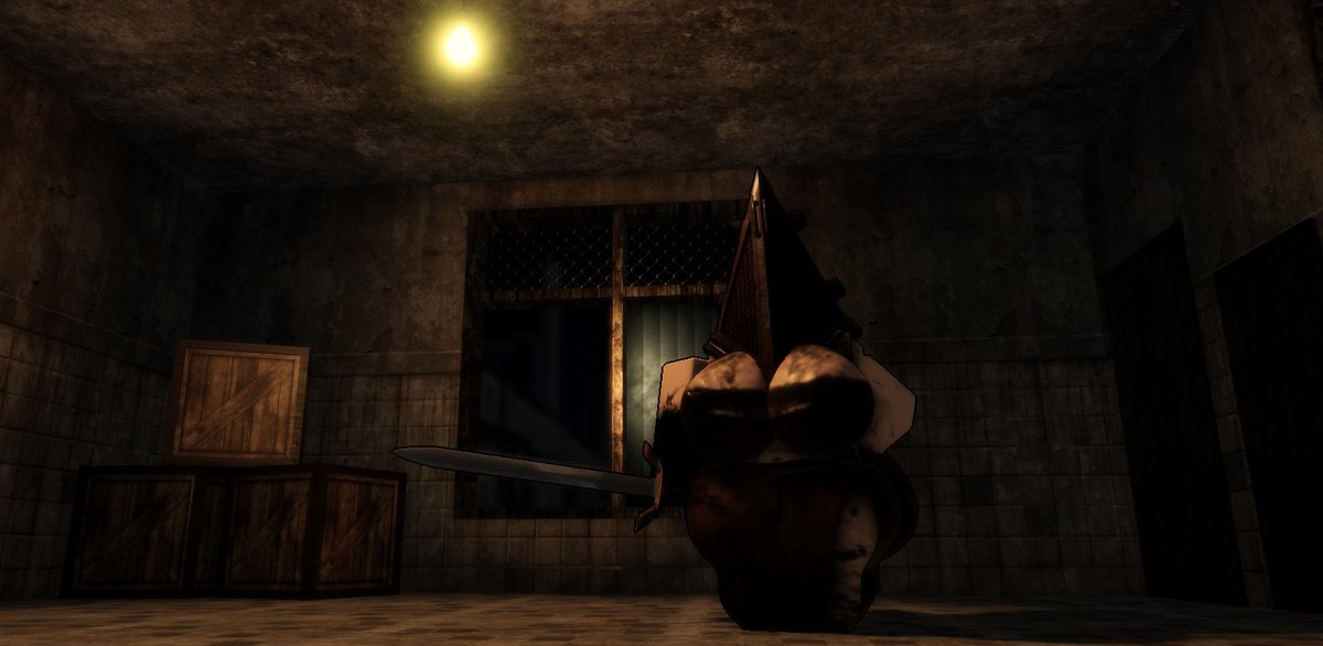 bluerisxon's tweet photo. pyramid head https://t.co/mOY0jACq6N