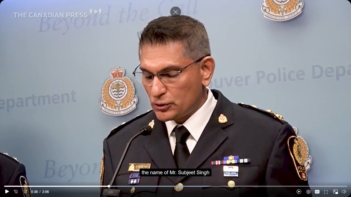 PHIAtweets's tweet photo. Vancouver police officer arrested over $3M theft https://t.co/rRnR61EFtQ "Chief Const. Steve Rai says Kalwinder (Singh) Dosanjh was arrested and later released. https://t.co/6AAodLPiXM