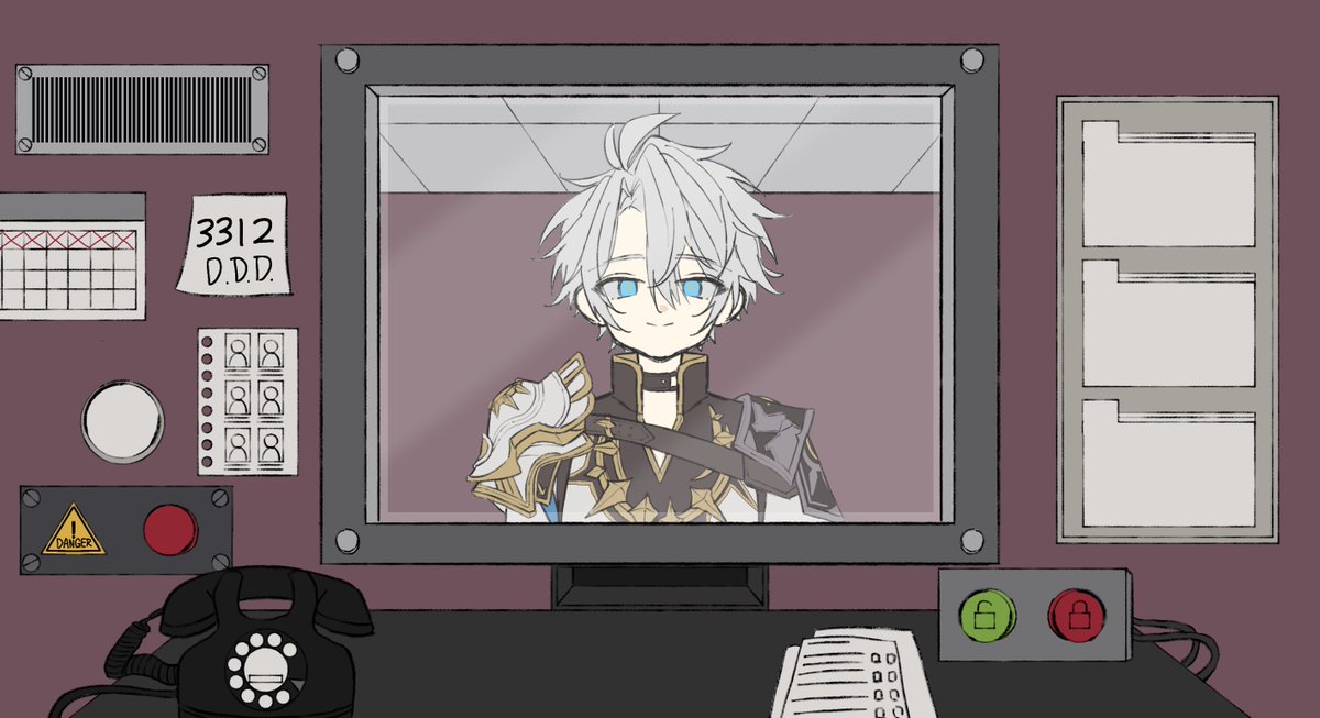 sa_mi_38's tweet photo. 過去作漁ってたら見つけたもの。ドッペルゲン力”ー見分けるゲームパロ。この頃の髪の描き方とか良くて戻りたい https://t.co/x2ExG8RJ7R