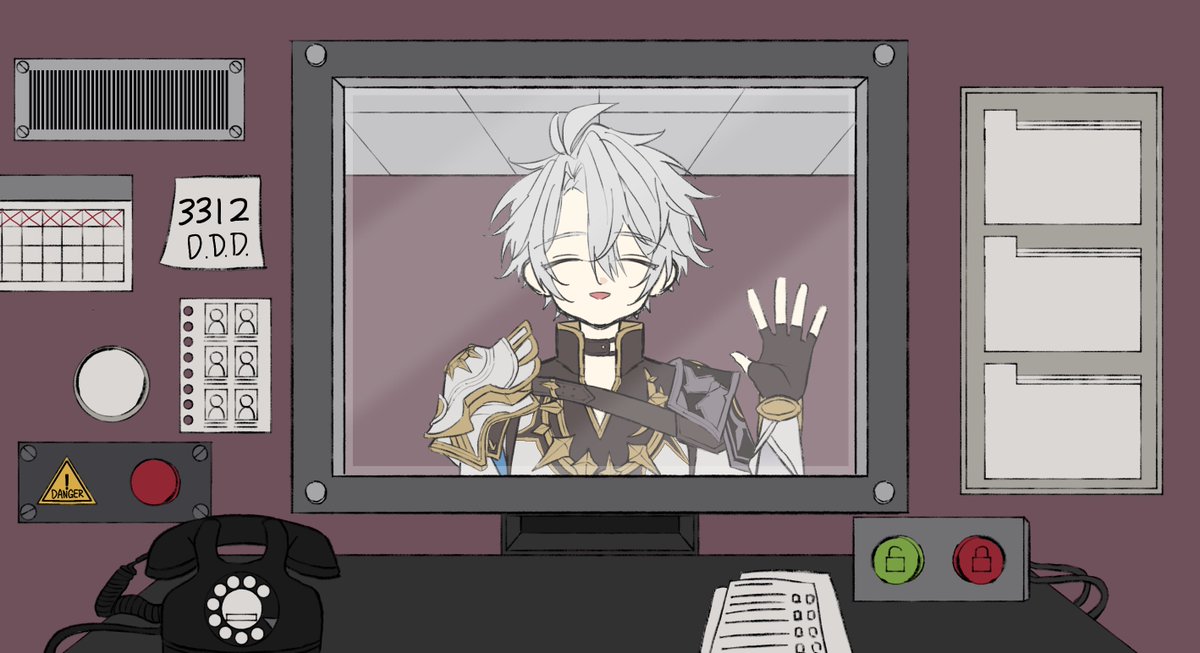 sa_mi_38's tweet photo. 過去作漁ってたら見つけたもの。ドッペルゲン力”ー見分けるゲームパロ。この頃の髪の描き方とか良くて戻りたい https://t.co/x2ExG8RJ7R