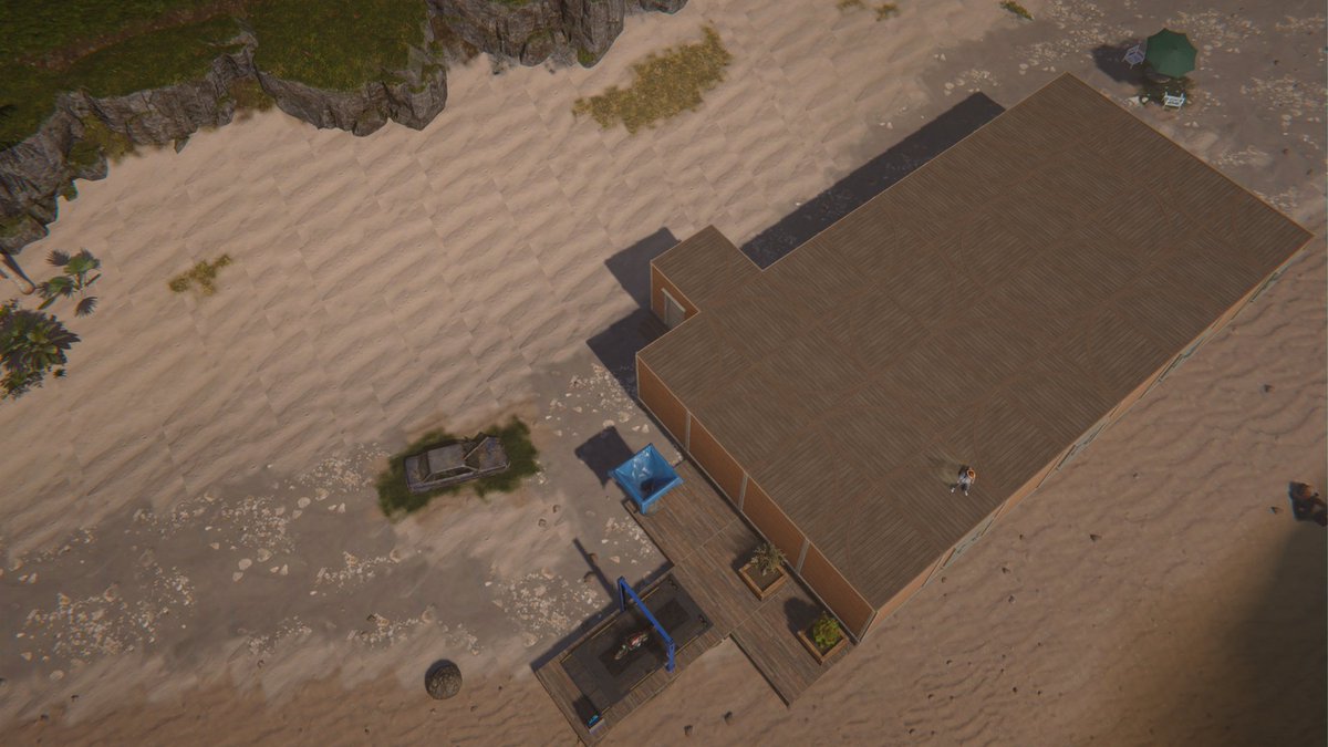 ItsCozyDrift's tweet photo. Progress of the base from outside streaming tomorrow night do a lil tour and explore some https://t.co/rRfy0PwgeX