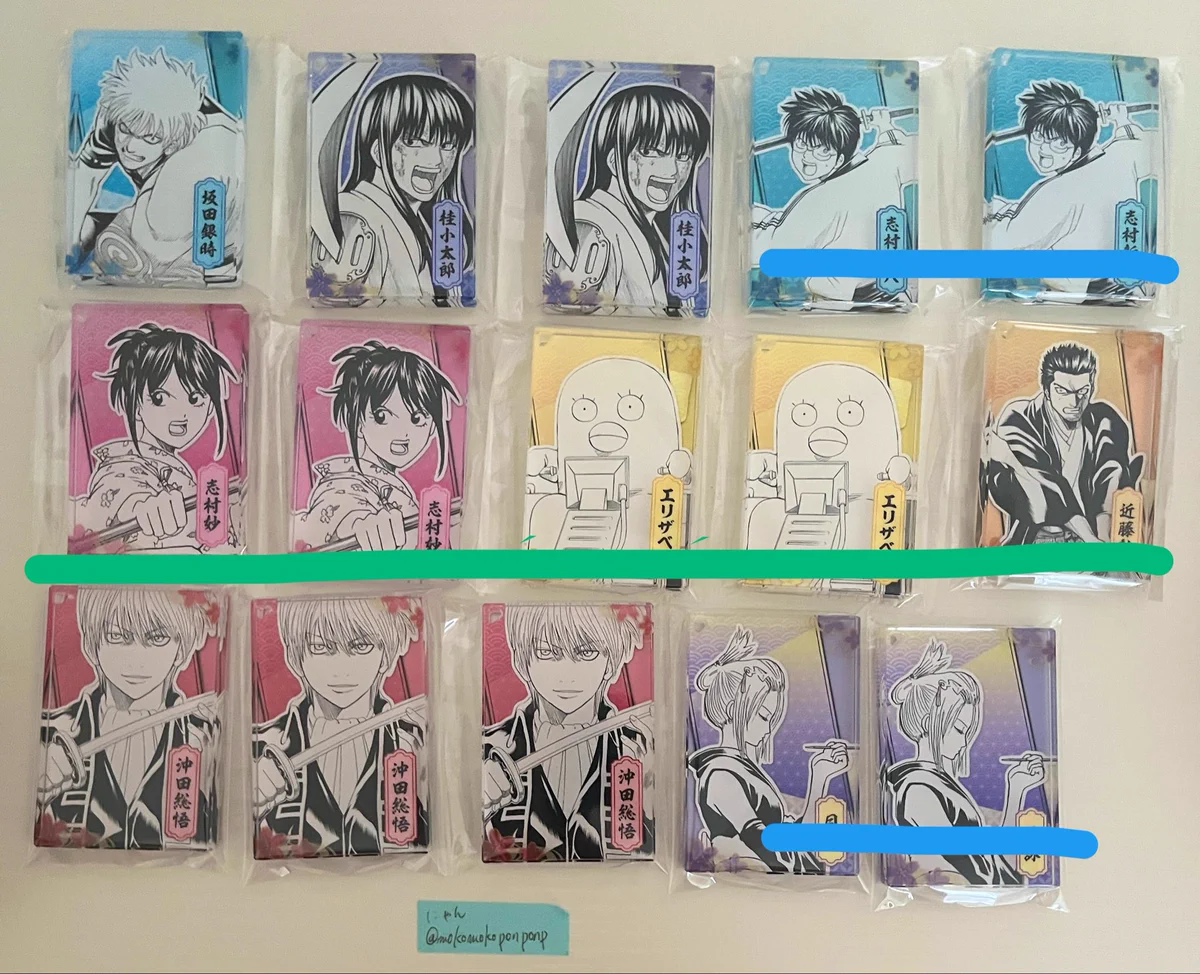 銀魂　ジャンプ展　レジェンダリーポストカード　銀時　新八　神楽　土方　沖田　桂 銀魂 ジャンプ展 レジェンダリーポストカード 銀時 新八 神楽 土方