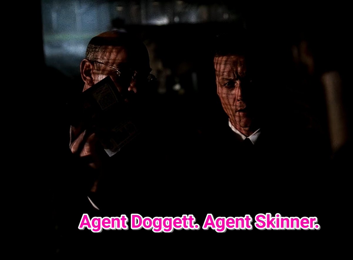 DemonsFall's tweet photo. I don't know how to say this, but the Doggett and Skinner duo is so hot to me.😔🙏🏻 #txf https://t.co/HZAUR1geLF