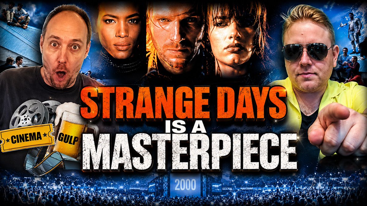 CinemaGulp's tweet photo. Going LIVE at 5:30pm to talk about 1995's Strange Days!  Join us!  @ScottyR37 @antiderivative1 @sundancefest @FirstGlanceFilm 
https://t.co/0GWS03nVSc https://t.co/sujviQcjFV