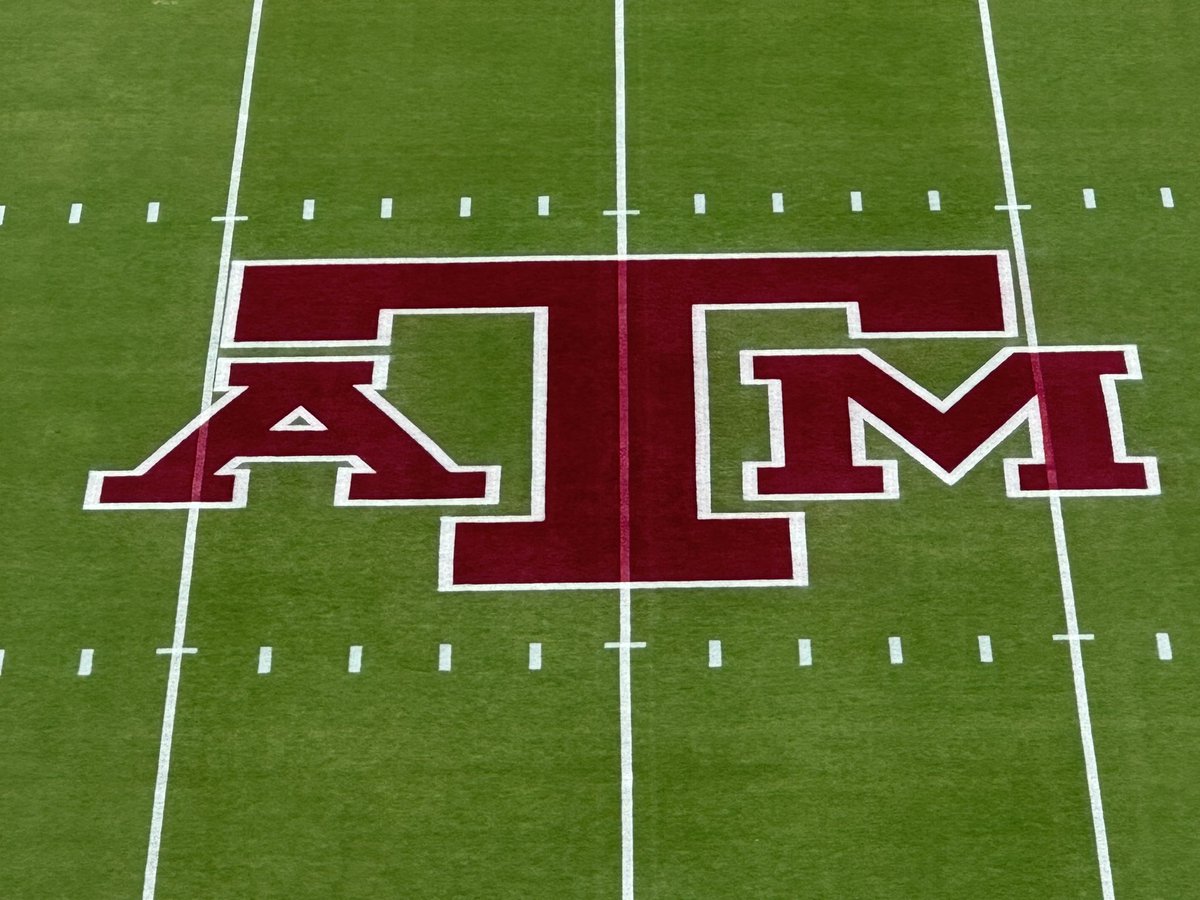 aggiefieldstaff's tweet photo. All dressed up and ready for @AggieFootball to BTHOMizzSt. A few small changes to the field layout and design for this year bit we’re ready to go for another great season! Gig ‘em 👍 https://t.co/SR1XPp561E