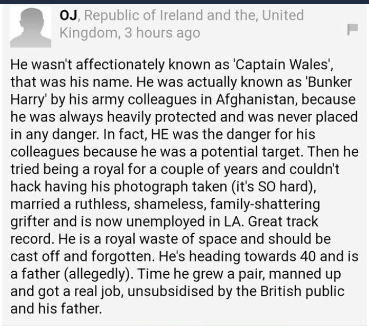 DebbieAllport3's tweet photo. Mr. War hero Prince HARRY https://t.co/SKDOPSj2aB
