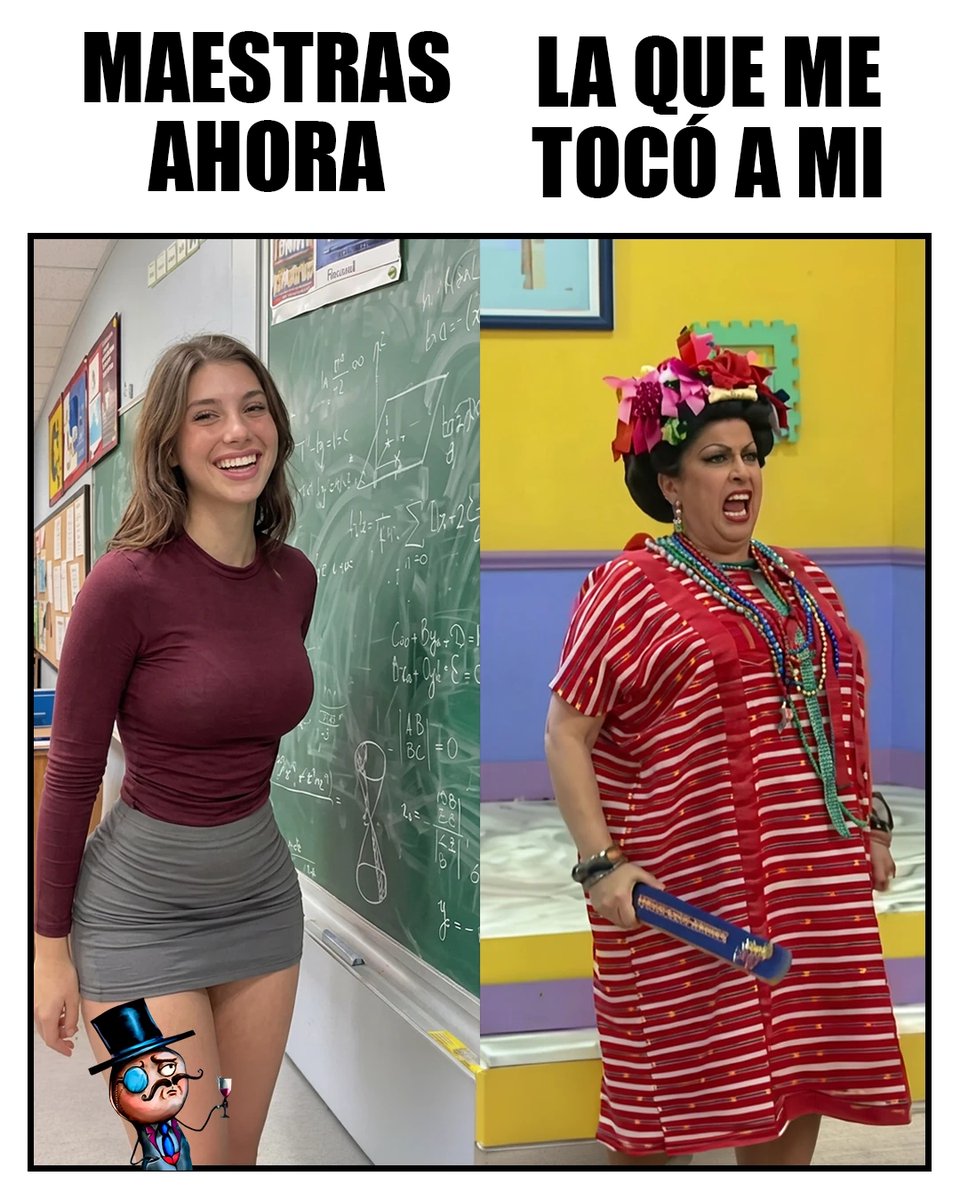 LaGuiaDelVaron's tweet photo. Las dos enseñan pero cosas diferentes https://t.co/ECZveftKRN