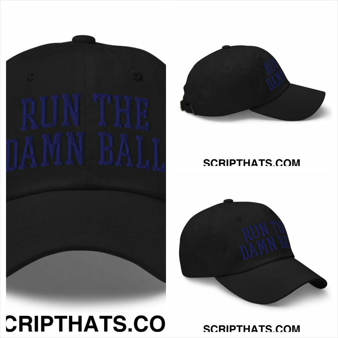 ScriptHats's tweet photo. Elevate your style with our Run The Damn Ball Navy Blue Dad Hat. Perfect for any occasion—grab yours today and make a statement. #DadHat #StreetStyle https://t.co/iFOndDakQH