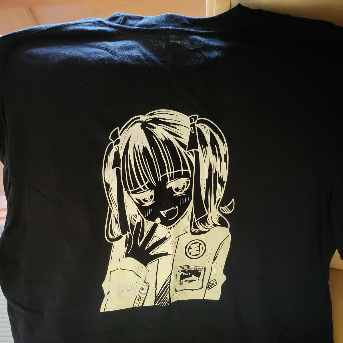 kumaraYMM's tweet photo. 【今日のTシャツ】今年のTシャツは買えなかった
#ゆるめるモ #なにちゃん https://t.co/64T1wXcWfb