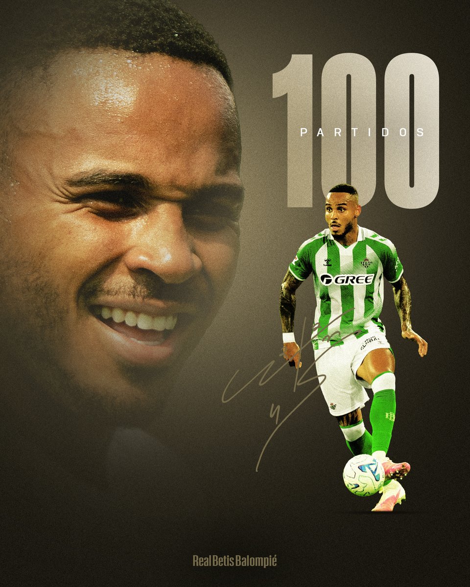 RealBetis's tweet photo. Qué manera de celebrar tus 100 partidos con la verdiblanca.

¡Enhorabuena y que sean muchos más, Natan! 👏🇧🇷 https://t.co/UuGk6ybCIS