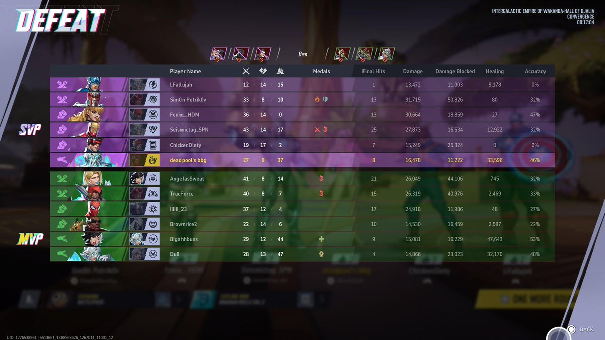 deadpoolspuppy's tweet photo. this match was so winnable but my second support swapped to ironman and the original one stole ultron from me (i played him for most of the game) and then suddenly he swapped to a tank leaving me to solo https://t.co/vNAQE4DHH5
