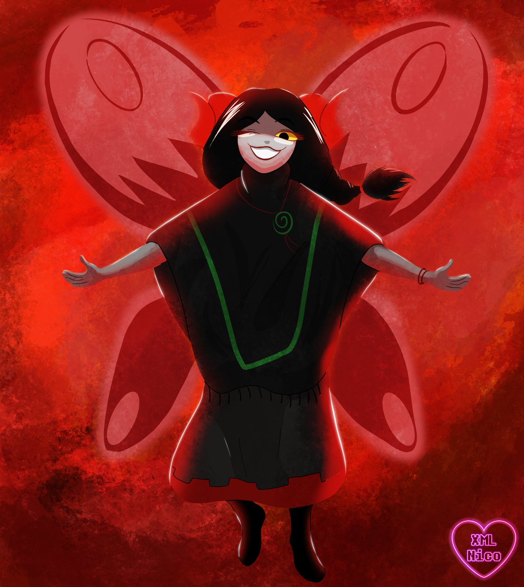 XMLNico's tweet photo. The coolest Maid of them all
#homestuck #aradiamegido https://t.co/hOzEPz0zyd
