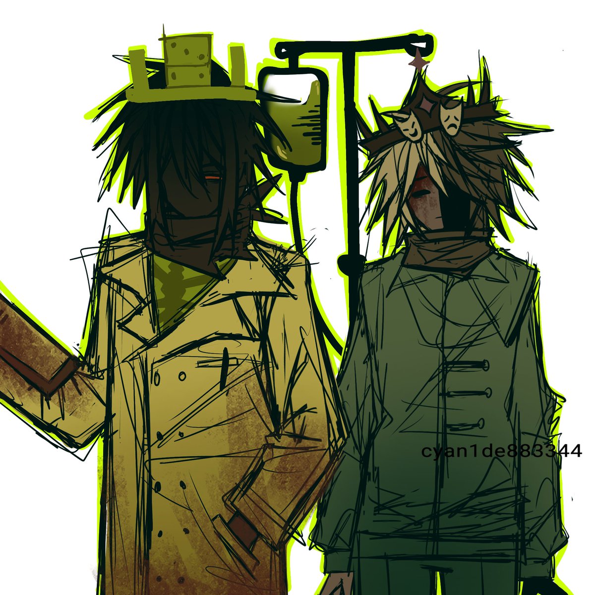 cyan1de883344's tweet photo. #1xnoli #forsakenfanart #1x1x1x1 #noli https://t.co/hBhYDMX6yP
