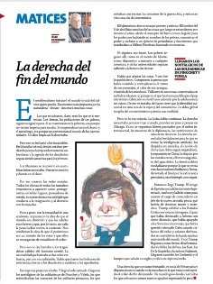 ensustrece's tweet photo. "Y con Trump llegaron a estas tierras desafortunadas los Milei, los Asfura, los Kast, los De la Espriella y la señora Fujimori. Llegaron también los Cerimedo y el lumpen que saluda en inglés y cobra en criptomoneda". #Hildebrandt en @ensustrece de esta semana. https://t.co/To2PWD4N41