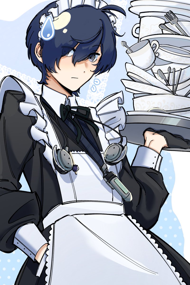 988meigui's tweet photo. maid makoto… (maidkoto.?) #persona3 https://t.co/5RIr2MER9I