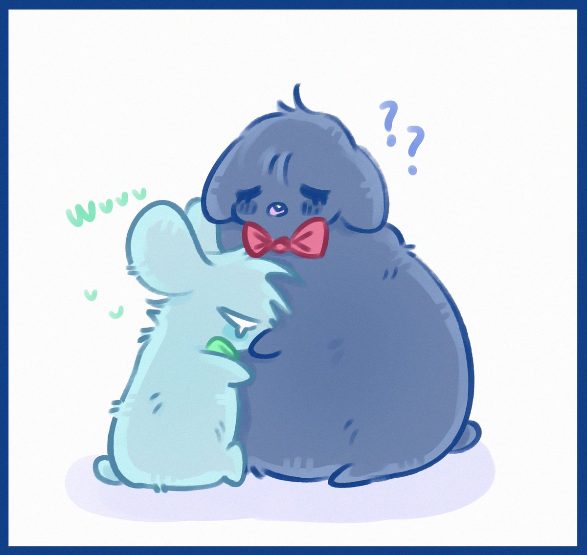 EvilPetaceta's tweet photo. The audacity to move while tillbun was sleeping...
#ivantill #ibannylove #alnst https://t.co/gpEsEmLSUO