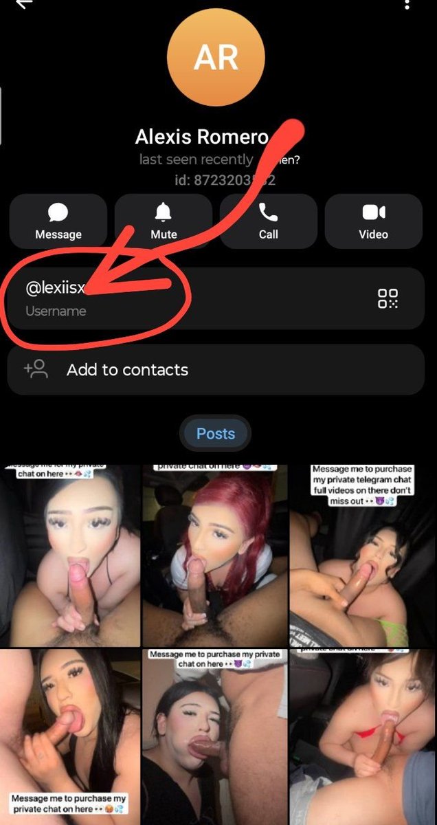 queenzqvvv's tweet photo. @BbyalexiisXo This's only your real telegram?? https://t.co/nc3UifMxcS